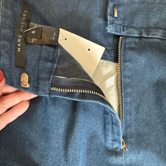 NWT Marc Jacobs Embroidered Jean Maxi Skirt - Picture 10 of 12